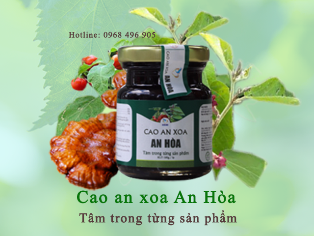 Cao an xoa An Hòa - Tâm trong từng sản phẩm